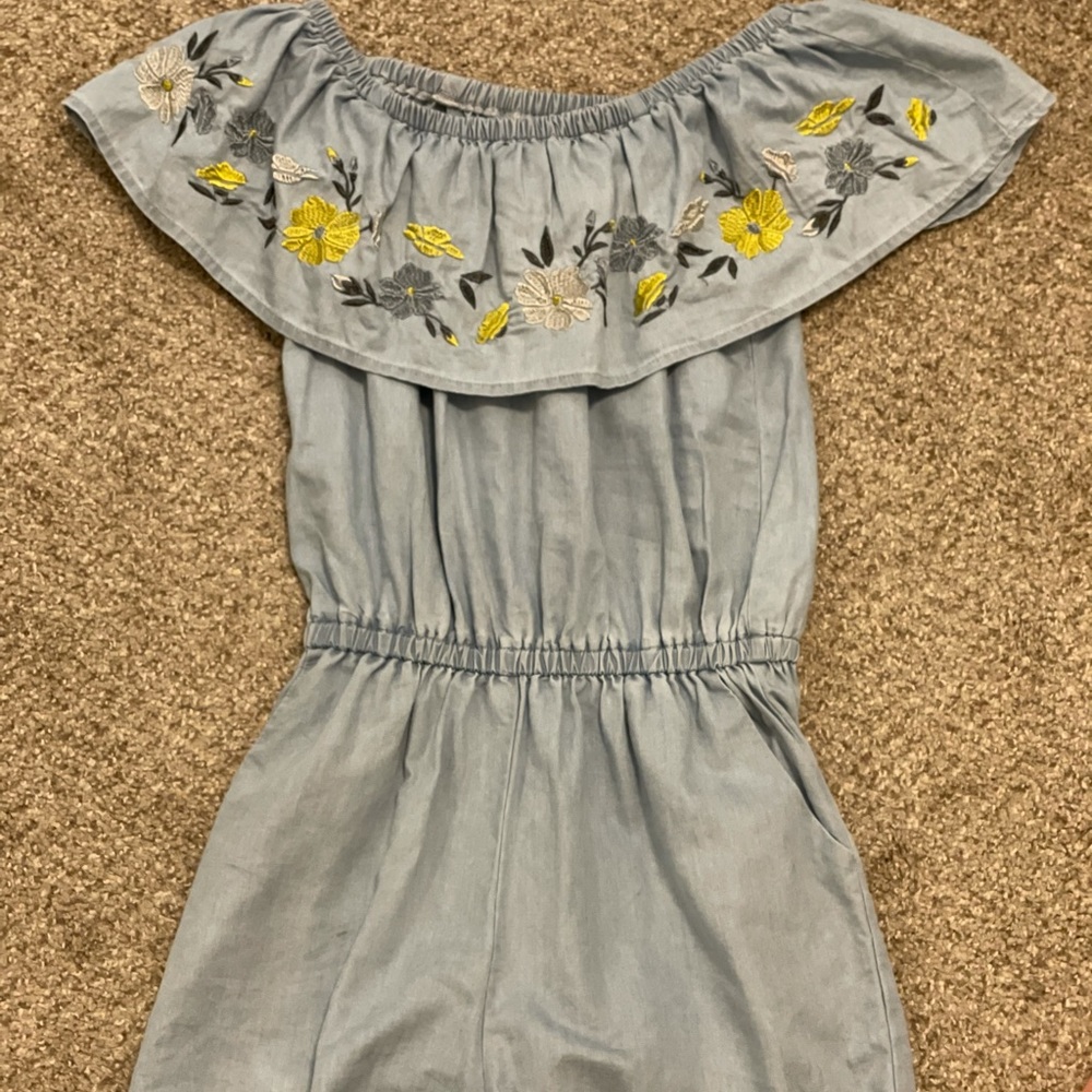 Off the shoulder romper